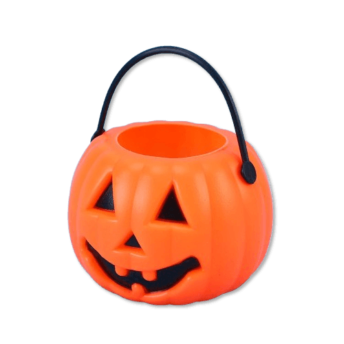 Pack 8 Smiling Pumpkin Bucket